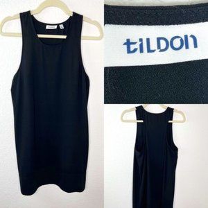 Til Don little black dress. Casual racer back styling. Scoop neck Small